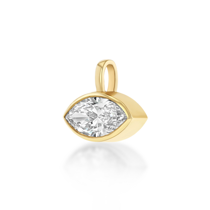 Signature Marquise Diamond Bezel Pendant