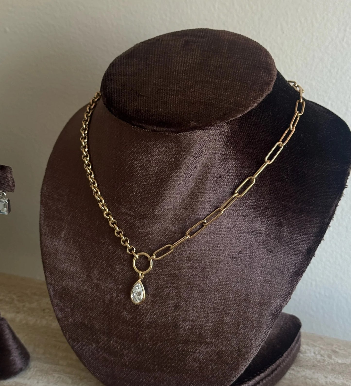 Rolo Paperclip Chain Necklace